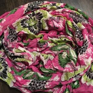 Floral Design Scarf